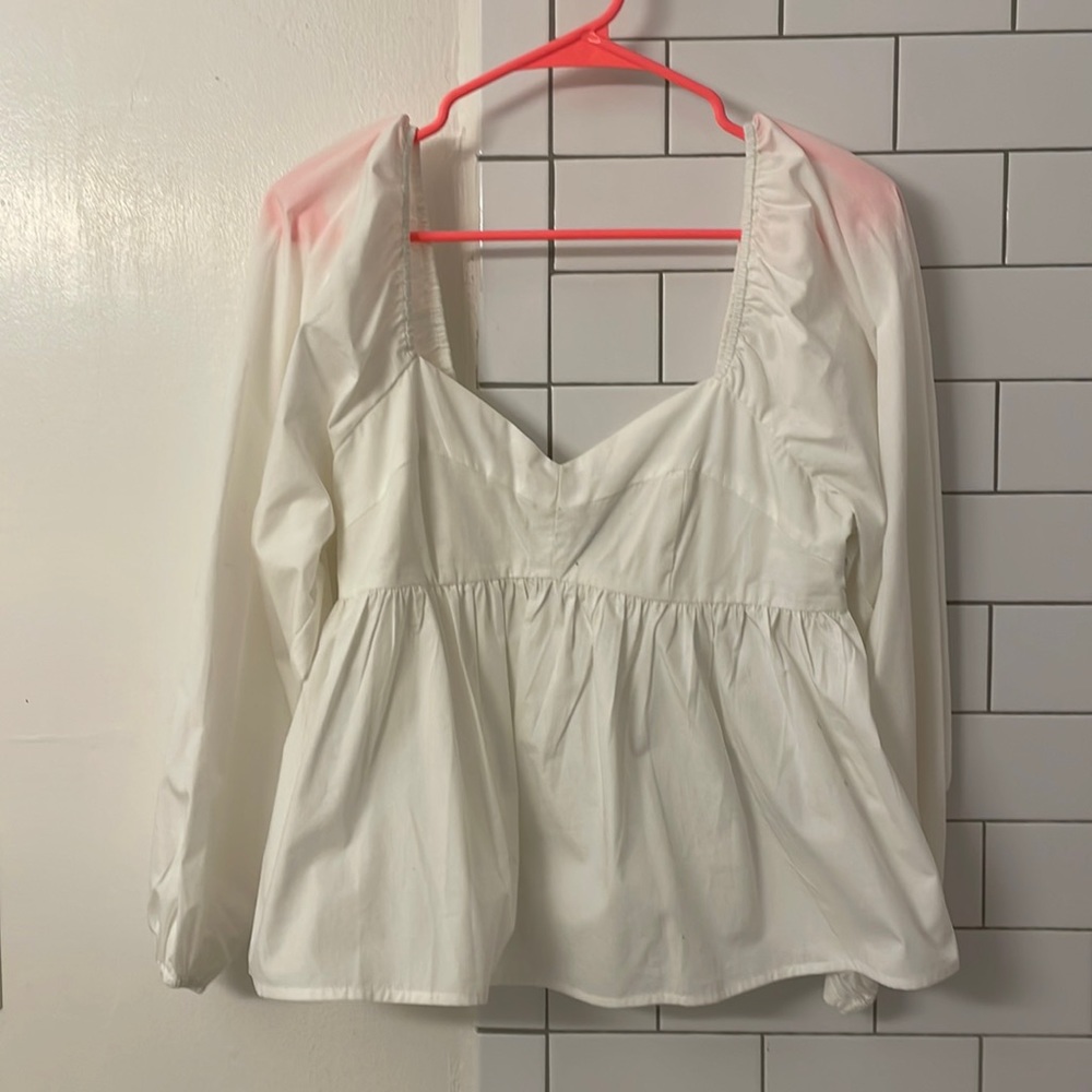 Banana republic babydoll shirt, never worn.